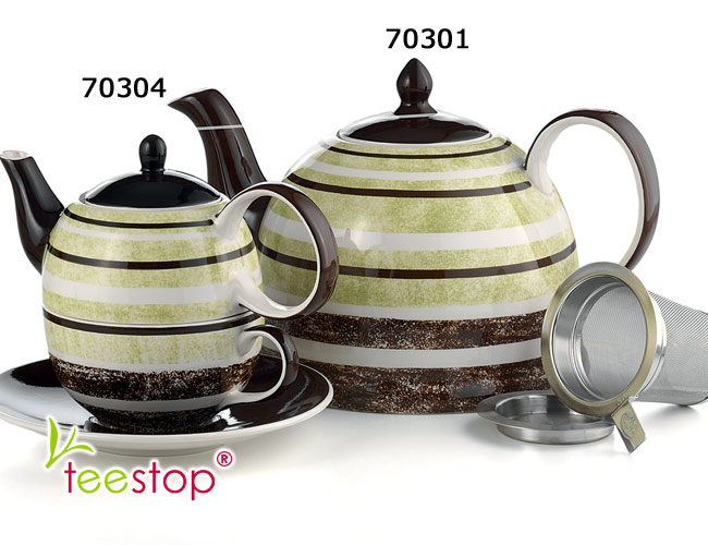 Tea for One Set Amuri aus Keramik von Cha Cult