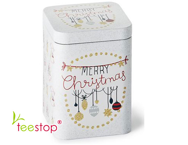 Weihnachtsdose Merry Mistletoe mit Steckdeckel 100g